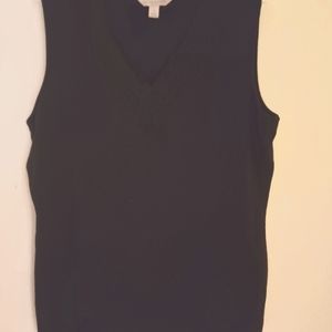 Navy blue vest top
